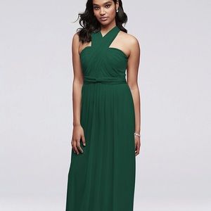 Green Bridesmaid Dress David’s Bridal